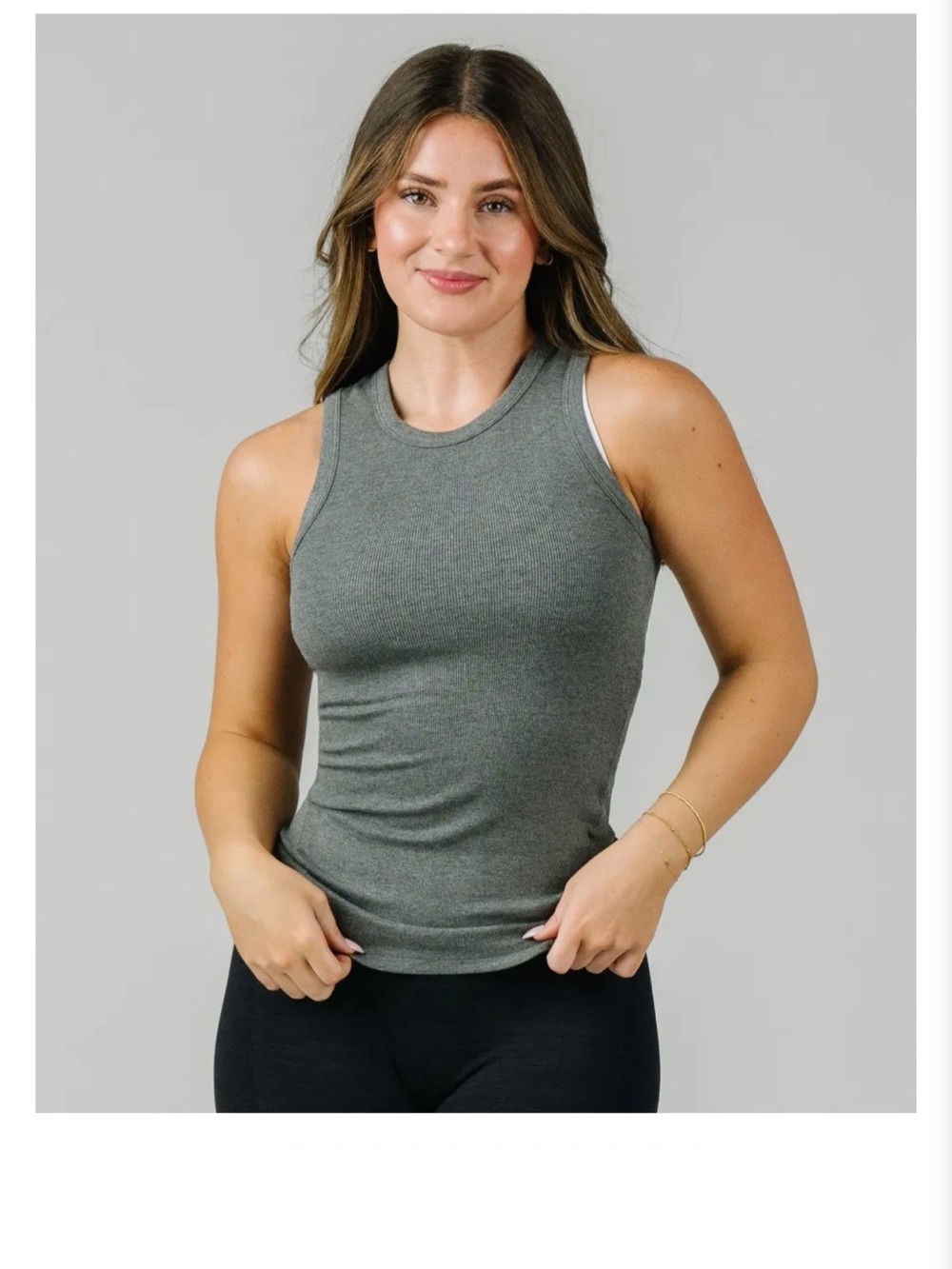 NWT Zyia Gray Amara Tank